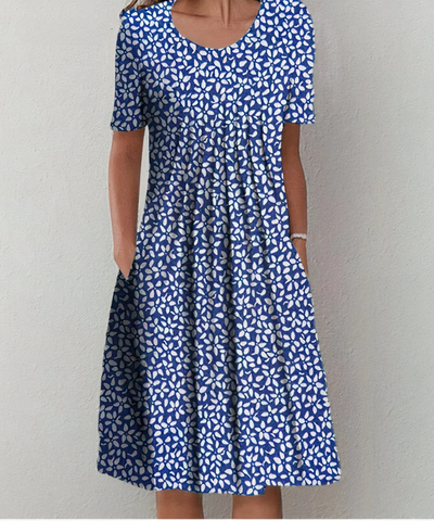 Clementine - Elegante Bloemenjurk