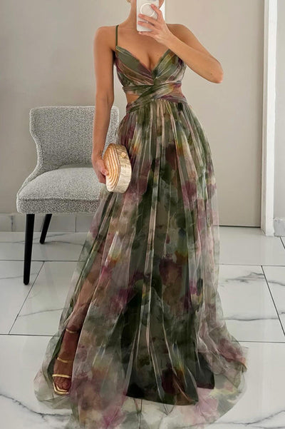 Frostine - Elegante Bloemenjurk