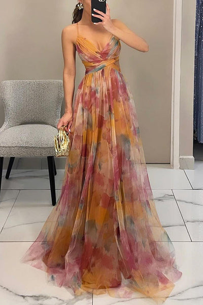 Frostine - Elegante Bloemenjurk