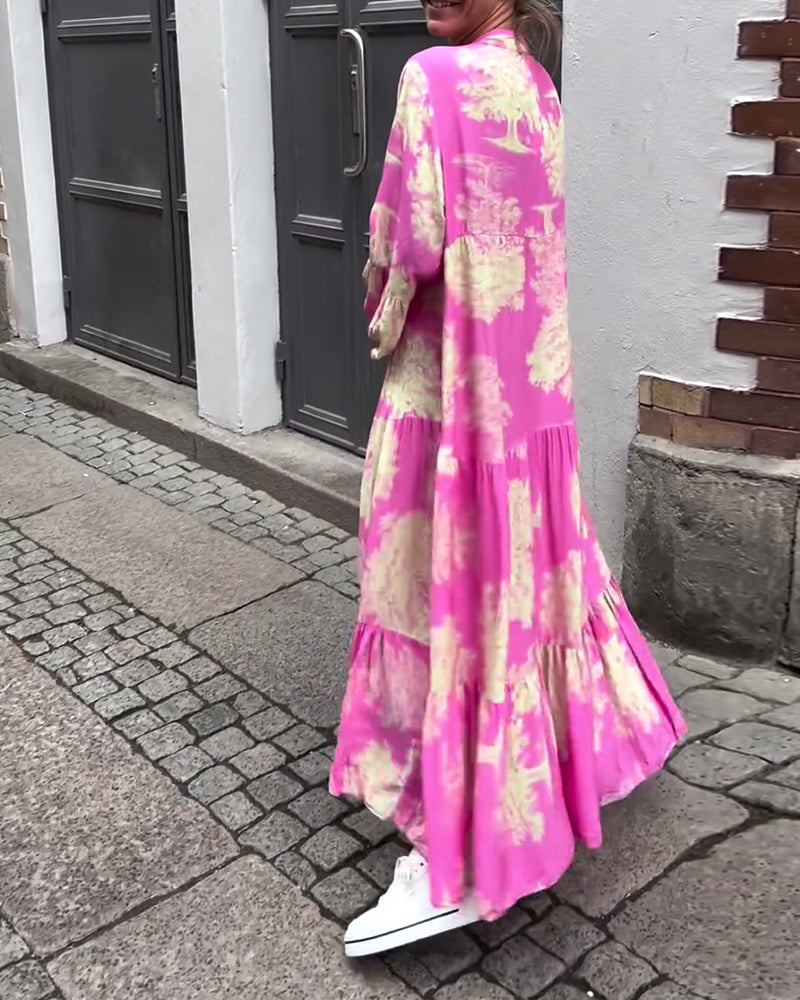 Fransesca - Elegante Vloeiende Jurk