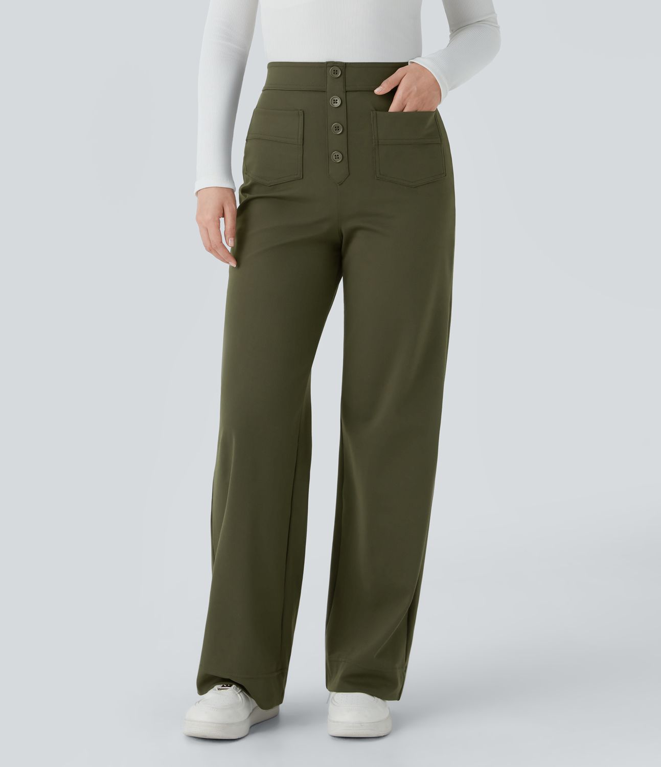 Jade - Comfortabele Elastische Broeken