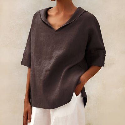 Lyndzi - Elegante Lichte Blouse