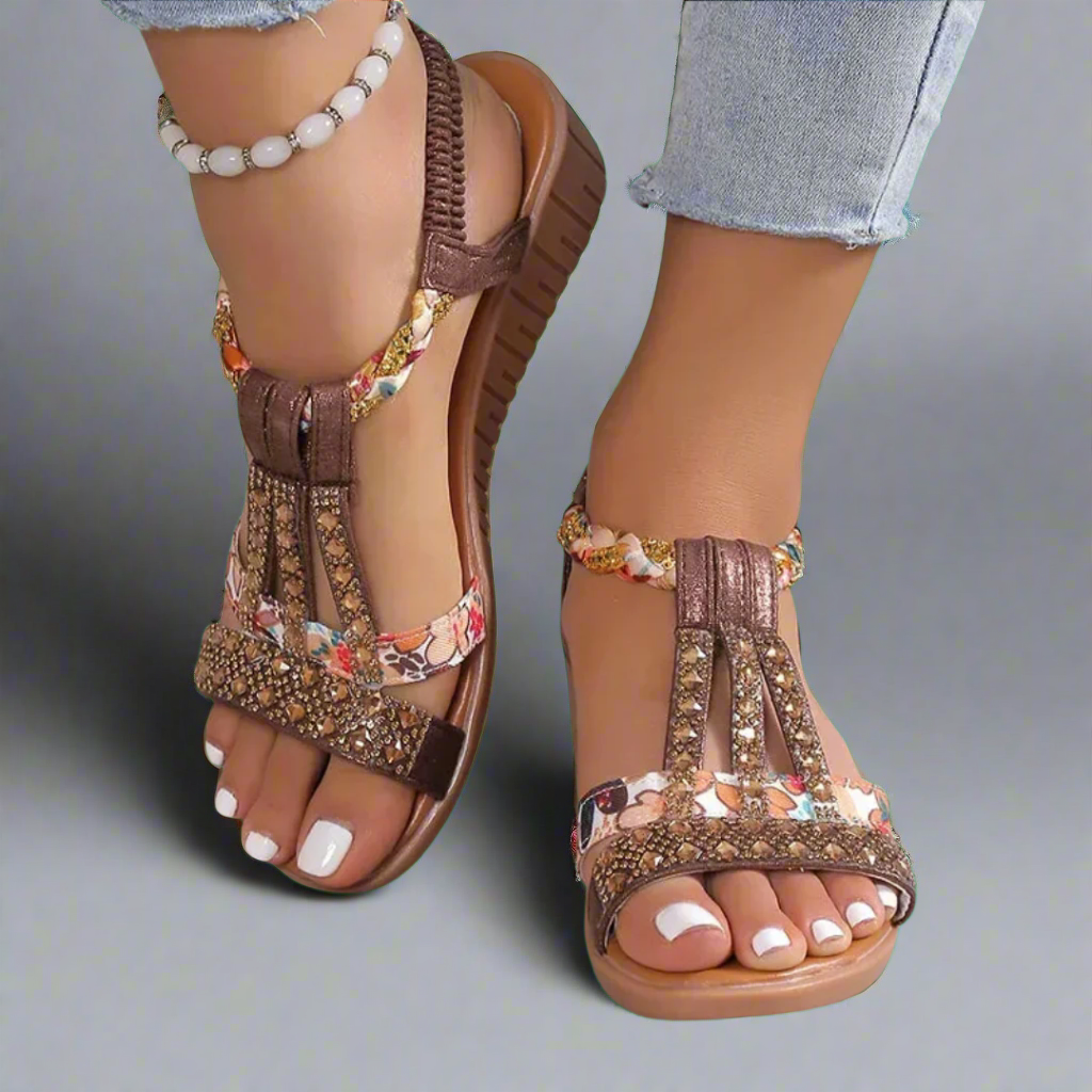 Bernatrudis - Elegante Boho-Sandalen