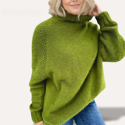Angela - Effen Groene Coltrui