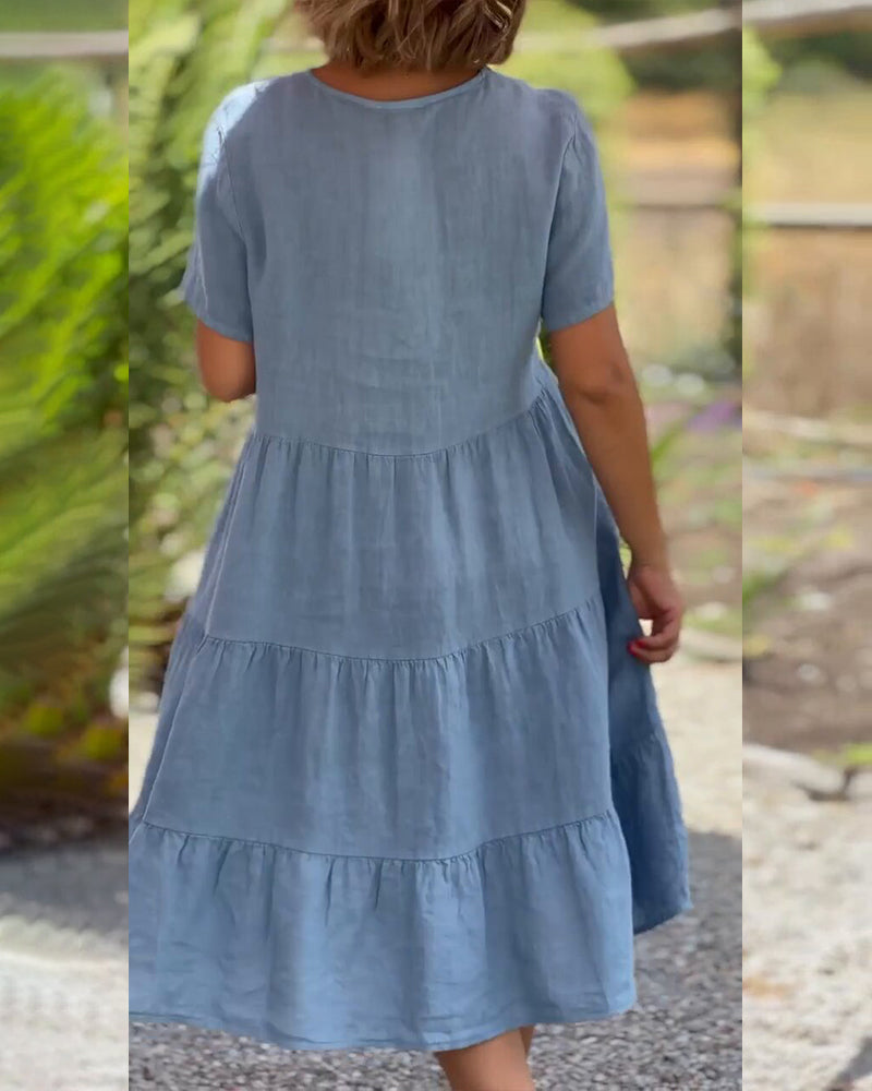 Susan - Comfortabele Lente Jurk