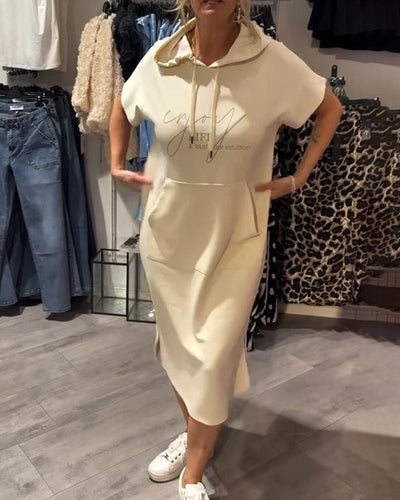 Saskia - Casual Hoodie Dress
