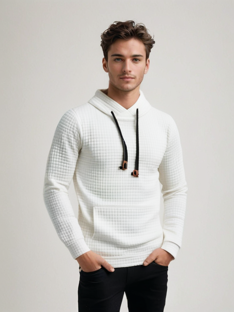 Roman - Stijlvolle Geruite Hoodie