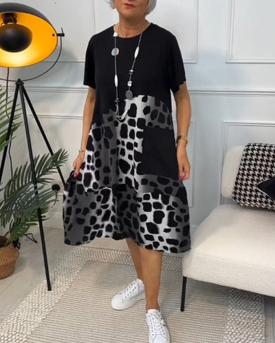 Cassandra - Moeiteloze Elegante Midi-jurk