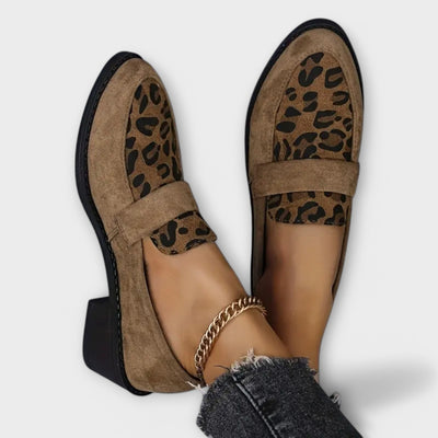 Karla - Elegante Luipaardprint Schoenen