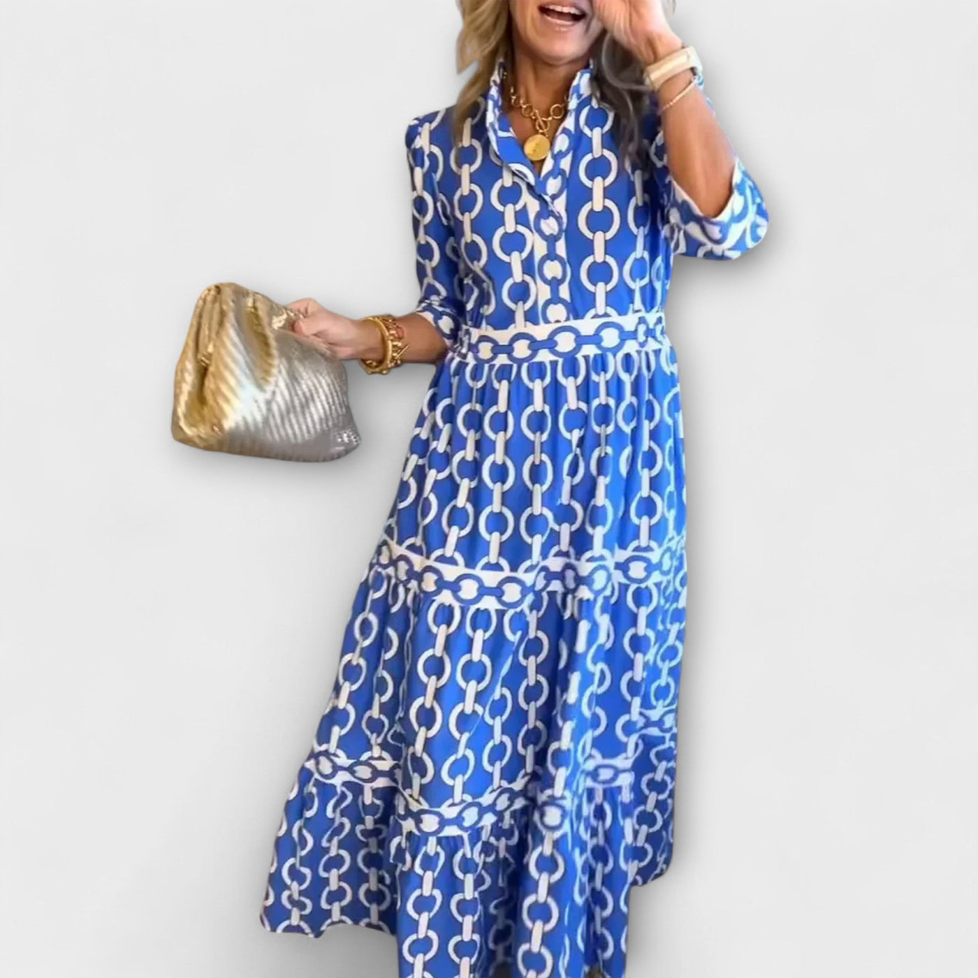Sophia - Zomerse Midi-Jurk