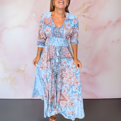Rita - Elegante Maxi Zomerjurk