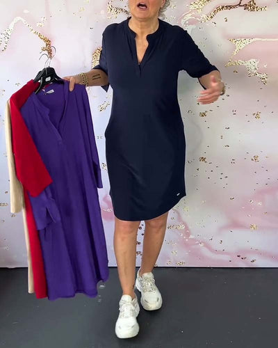 Hanlyn - Elegante Minimalistische Jurk
