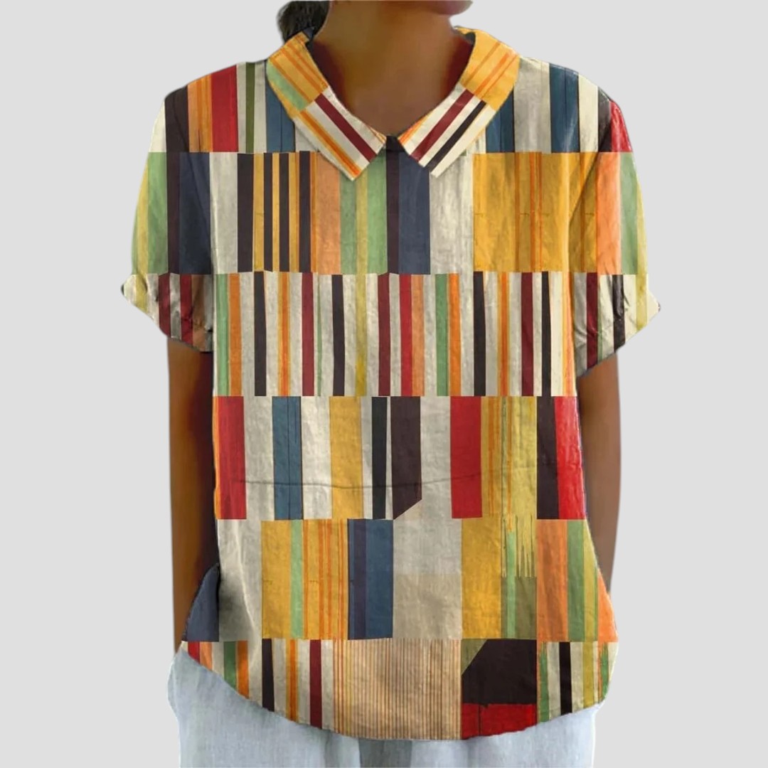 Noemi - Gemengde Zomer Blouse