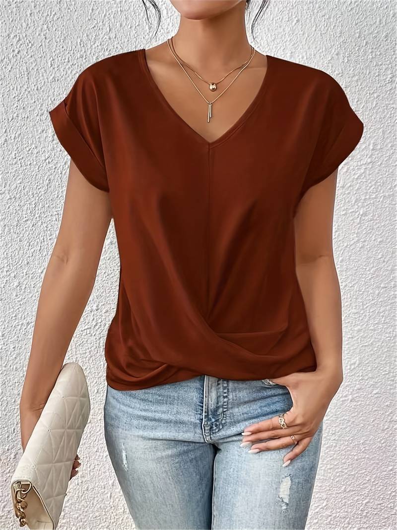 Fiore - Comfortabele Katoenen T-Shirt