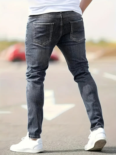 Alex - Trendy Versleten Jeans