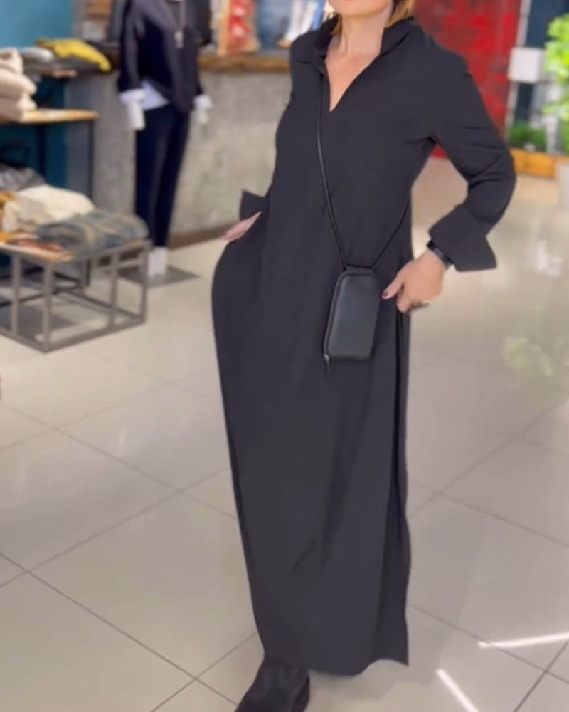 Evia - Elegante Lange Jurk