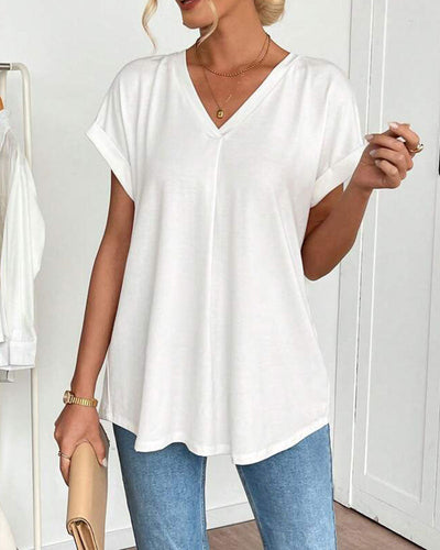 Estella - T-shirt Patchwork Casual