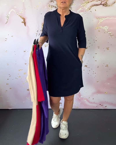 Hanlyn - Elegante Minimalistische Jurk