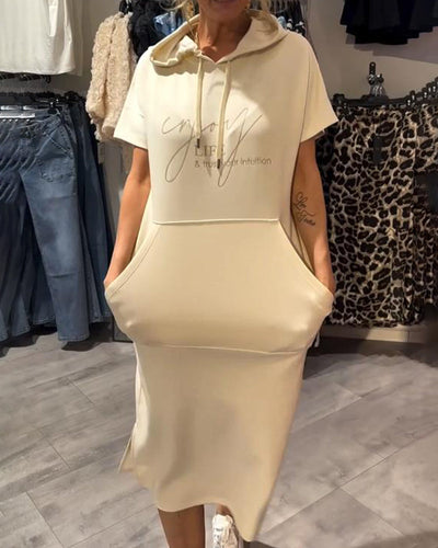 Saskia - Casual Hoodie Dress