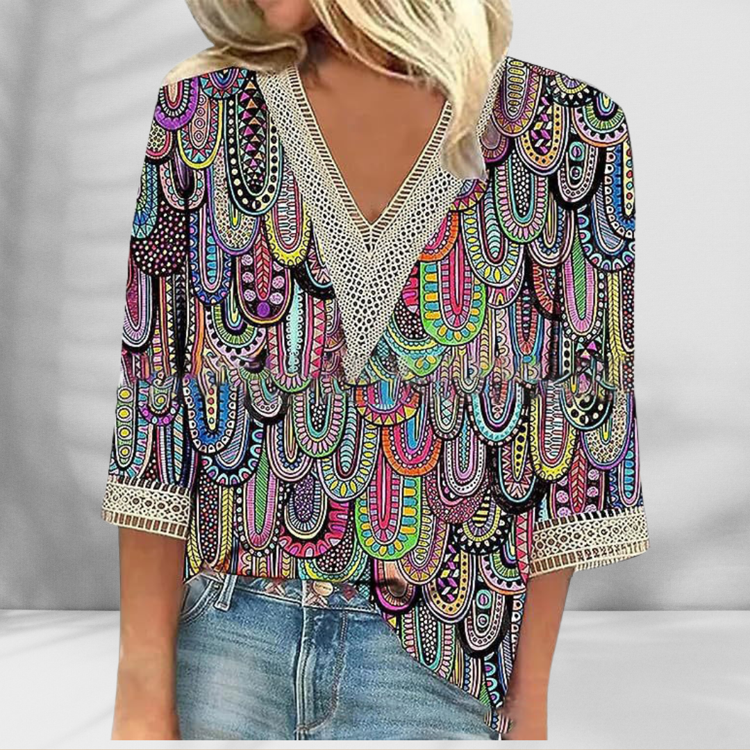 Alis - Boho Elegante Blouse