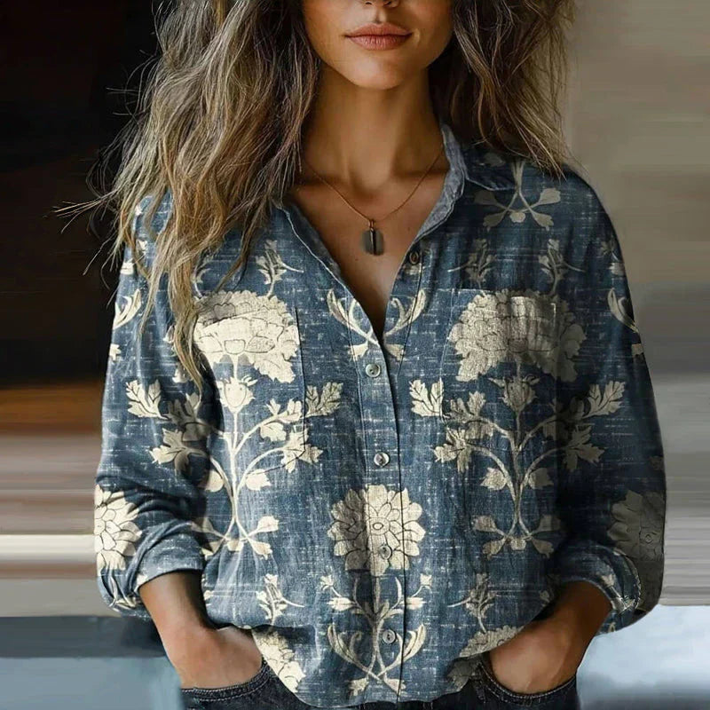 Valentina - Vintage Elegante Blouse