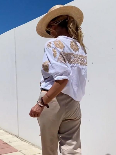 Erisa - Elegante Veelzijdige Blouse