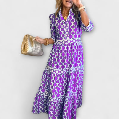 Sophia - Zomerse Midi-Jurk