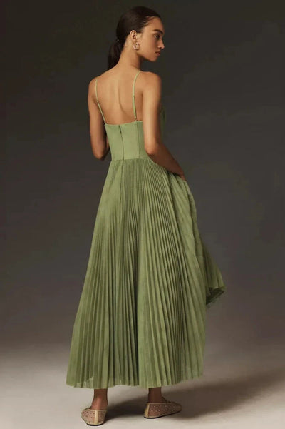 Claire - Elegante Plissé Jurk