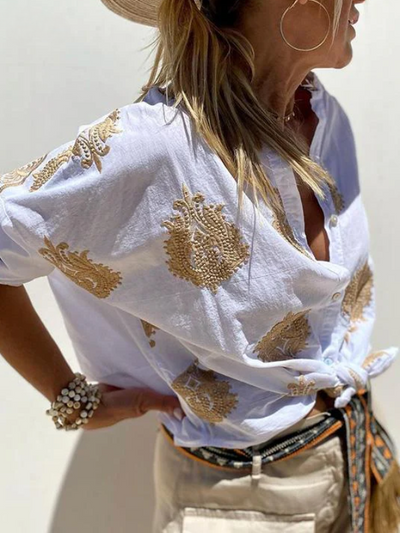 Erisa - Elegante Veelzijdige Blouse