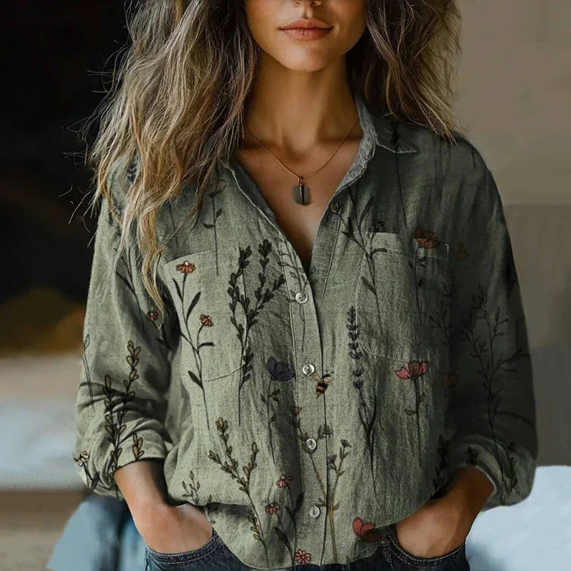 Valentina - Vintage Elegante Blouse