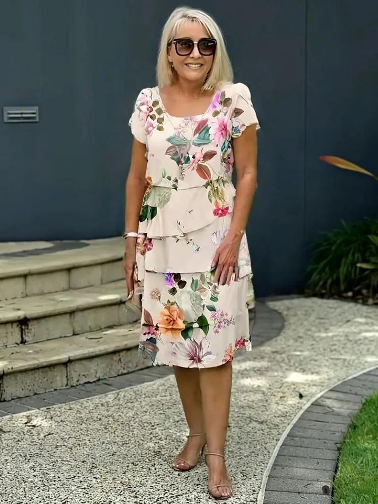 Mallory - Chic Bloemenjurk