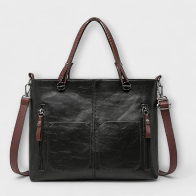 Serenya - Elegante en Ruime Leren Tas