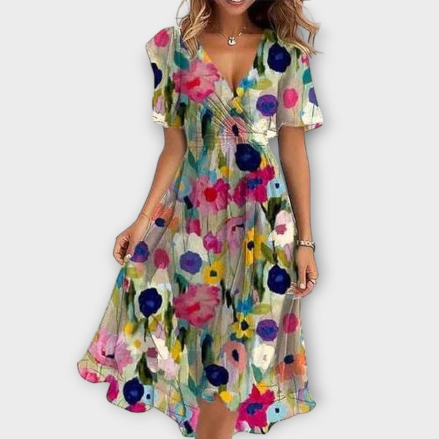 Floria | Elegante Flatterende Jurk
