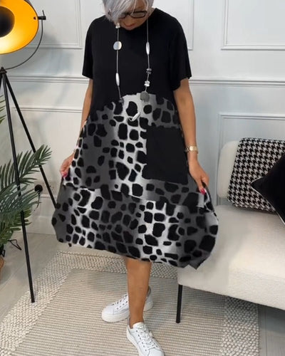 Cassandra - Moeiteloze Elegante Midi-jurk