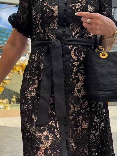 Charlotte - Tijdloze Elegante Maxi-jurk