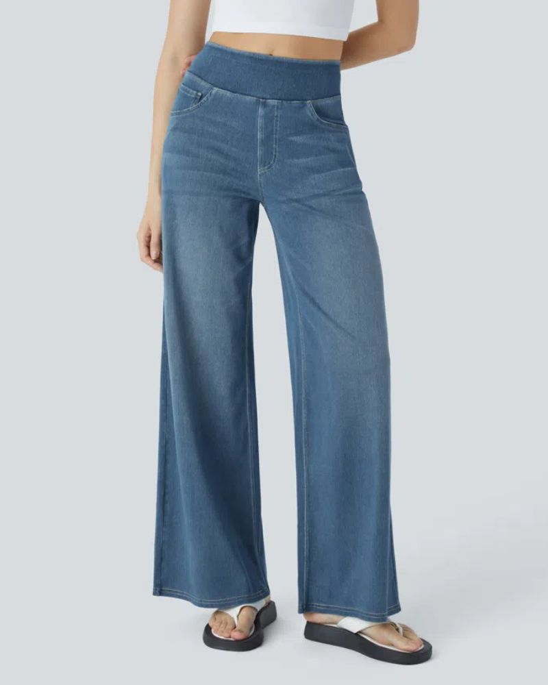 Ainsley - Comfortabele Wijde Jeans