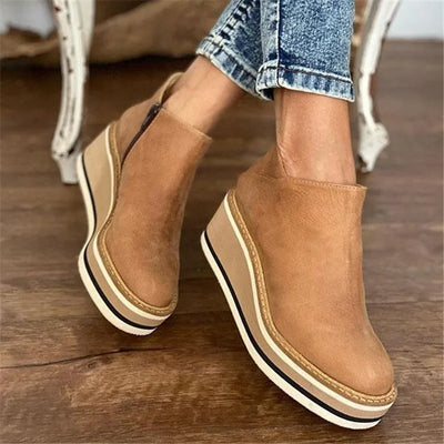 Lauren - Elegante Comfortabele Enkellaarsjes