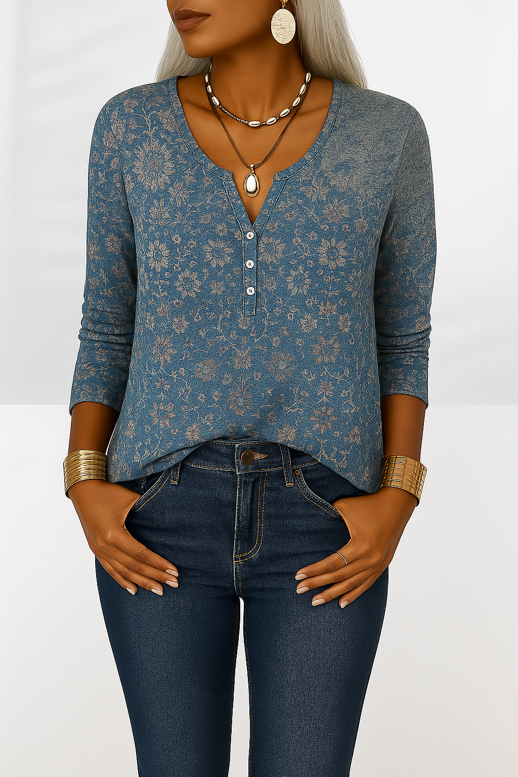 Alina - Boho Elegante Blouse