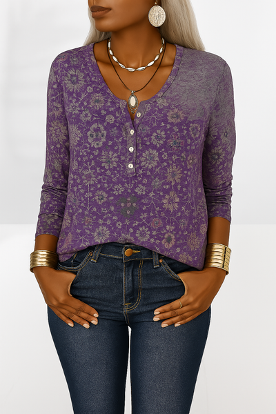 Alina - Elegante Bloemenshirtje