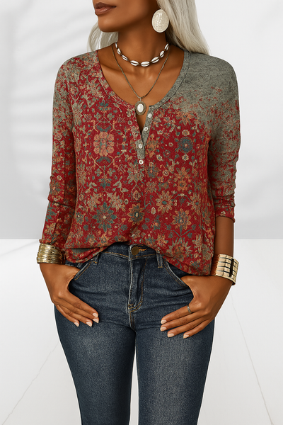 Alina - Boho Elegante Blouse