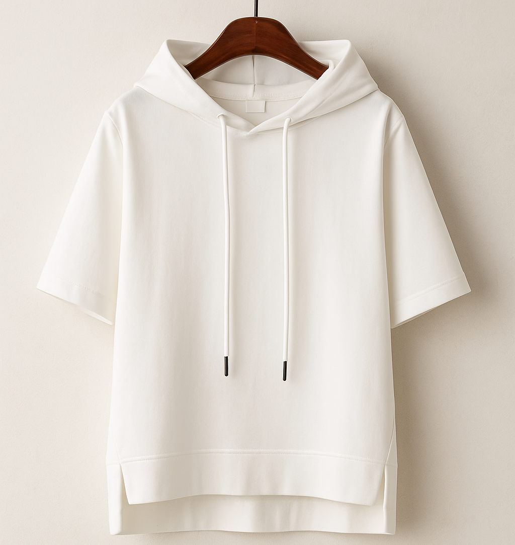 Alison - Korte Mouwen Hoodie
