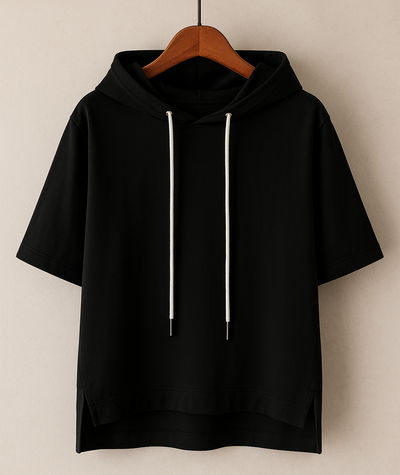 Alison - Korte Mouwen Hoodie