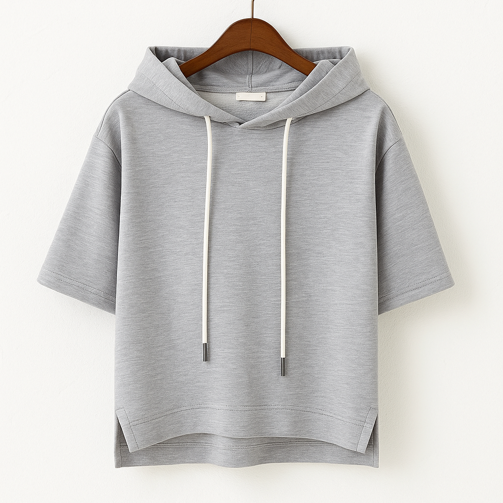 Alison - Korte Mouwen Hoodie