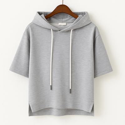 Alison - Korte Mouwen Hoodie