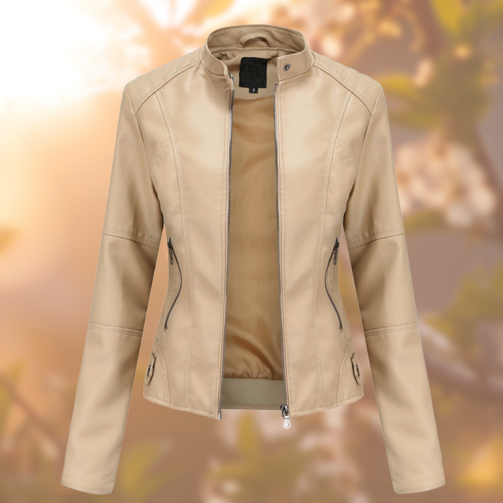 Amora - Elegante Leren Jas