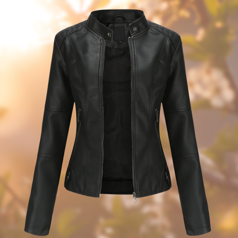 Amora - Elegante Leren Jas
