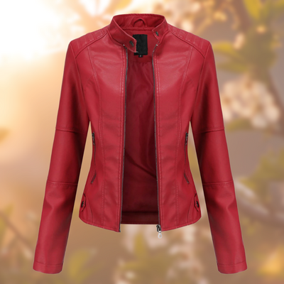 Amora - Elegante Leren Jas