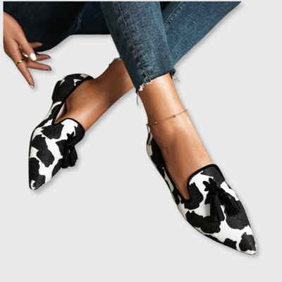 Elin - Elegante Panterprint Mocassins