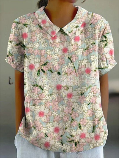 Sofia - Elegante Bloemenblouse