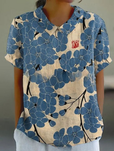 Sofia - Elegante Bloemenblouse